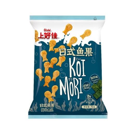 上好佳 海苔味日式鱼果 70g/袋 商品图0