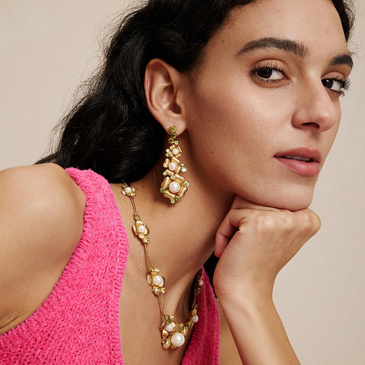 【高海宁同款】Garden of Eden 伊甸园系列 | 伊甸园繁花耳环 商品图1