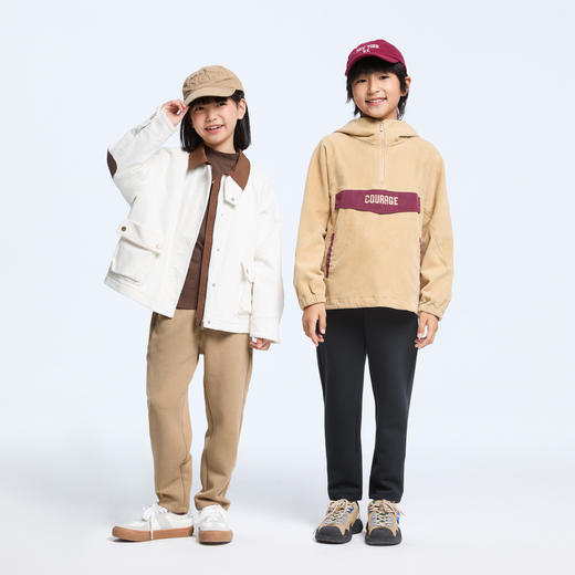 男女童全腰针织单裤秋季新款安奈儿童装EM436521 商品图3