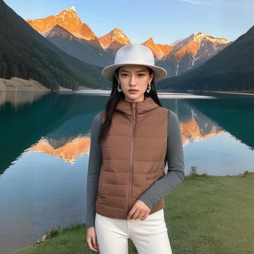 哈瓦塔（马甲）超轻羽绒运动瑜伽外套H340129 商品图8