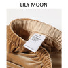 LILYMOON秋冬直筒丝绒阔腿裤高级感进口丝绒光泽宽松显瘦休闲裤 商品缩略图7