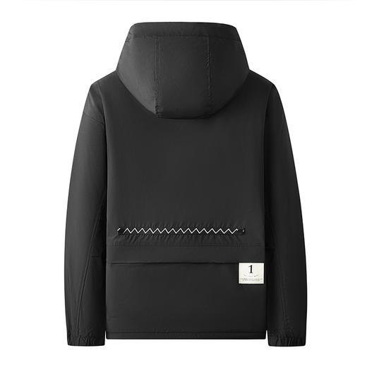 【特大码】【新款DX】大依优型大码连帽棉服棉衣保暖加厚加肥加大上衣男士外套胖子 商品图1