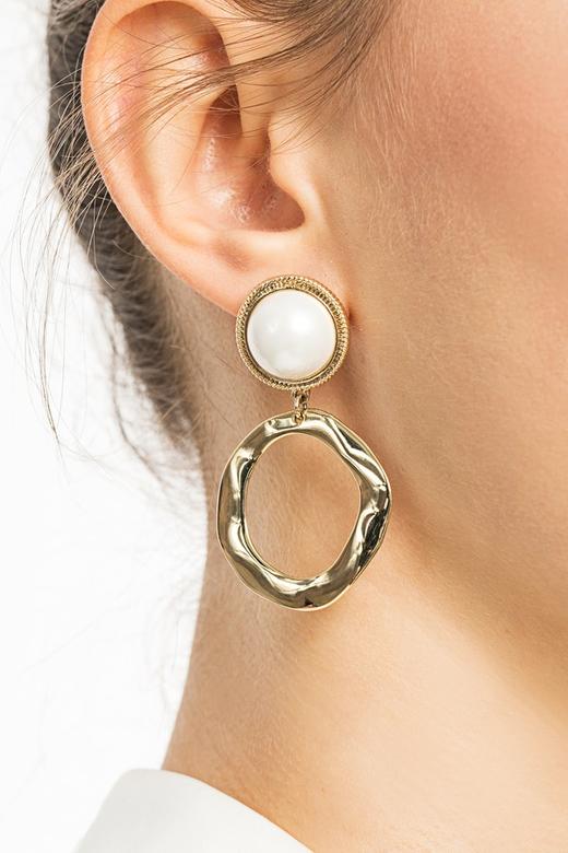 AVA 几何元素复古耳环 3809 商品图0