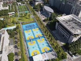 郫都区市民体育公园篮球场散客