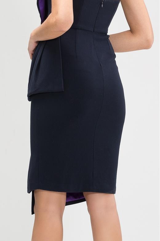 FEW MODA 蓝紫色抹胸礼服 13733 商品图4