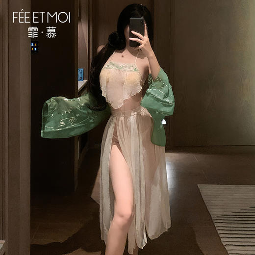 【情趣内衣】霏慕 大唐风华录飘逸纱裙套装6704 商品图1