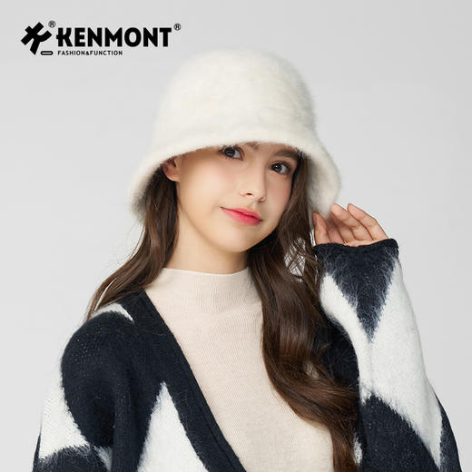 *【卡蒙】小香风兔毛混纺一体渔夫帽KM-5295 商品图6