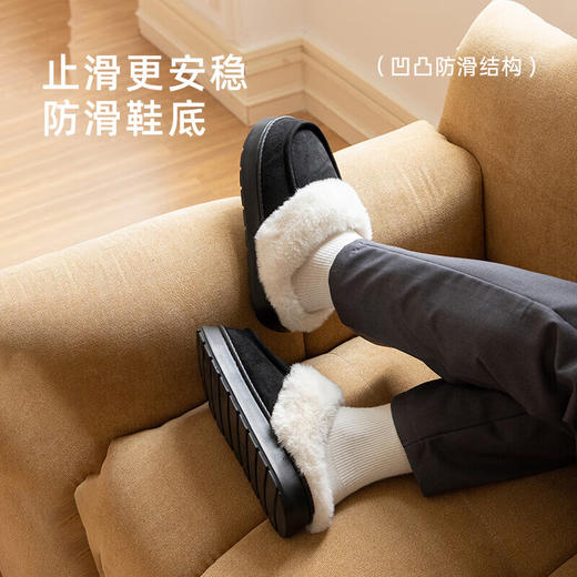 亚束  棉拖鞋  厚港系列厚底棉拖YS2450 商品图2