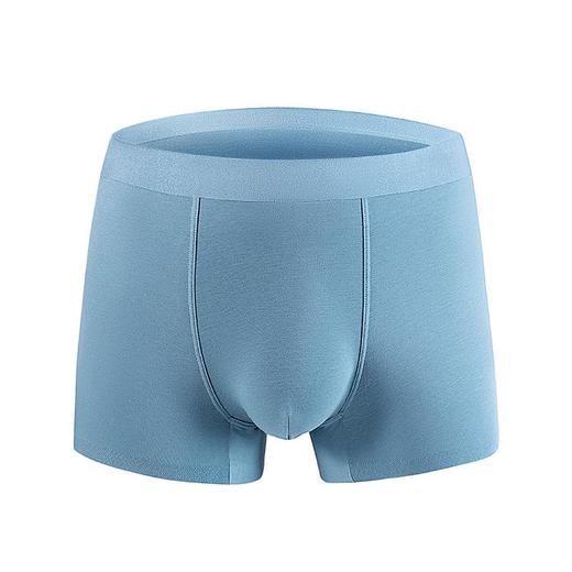 双11活动到手5条 60支皮马棉无痕男士内裤吸湿透气抗菌裆平角内裤 商品图4