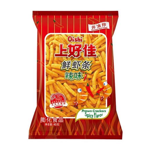 上好佳 辣味虾条 40g/袋 商品图0