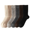 【保暖不冻脚&秋冬羊毛袜】一袜两穿可直可堆随心搭，温暖加倍越走越暖，复古堆堆袜长筒羊绒中筒袜子女袜QQ 商品缩略图4