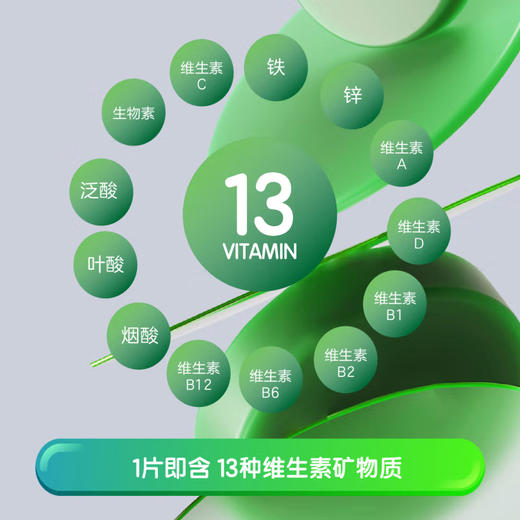 奇鹤-复合多维营养素片 30片（拍1发2 24年3月） 商品图3