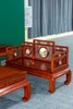 红桥红  家具严选  缅甸花梨（大果紫檀）【嵌云石 梳背沙发 123六件套】 商品缩略图5