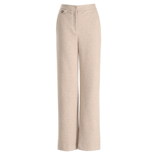 EITIE爱特爱时尚高腰显瘦百搭直筒休闲裤冬季新款D2405413  商品图5