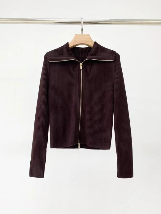 小禾！松弛且高及｜翻领/立领 羊毛花纱针织开衫毛衣【包邮/清仓不退换。 商品图10