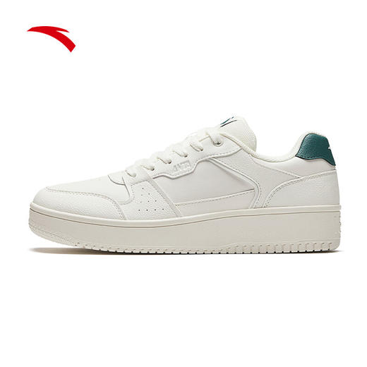 安踏破竹丨板鞋男鞋2024冬季冬季经典百搭小白鞋休闲鞋男112448010 商品图2