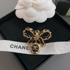 香奈儿纯手工穿皮蝴蝶结吊圆形胸针（XJ） 商品缩略图9