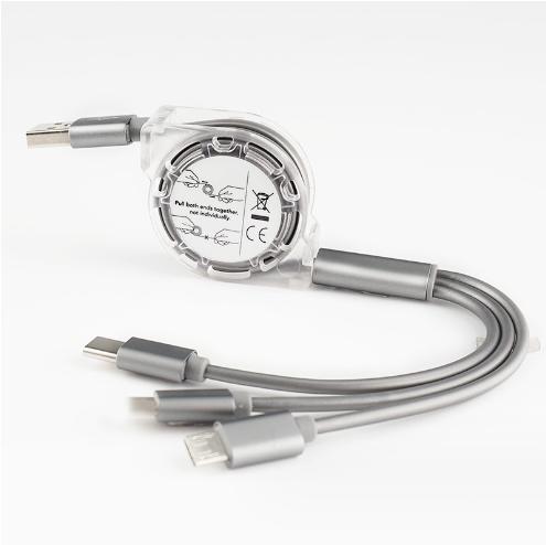 （赠品）三合一数据线 商品图0