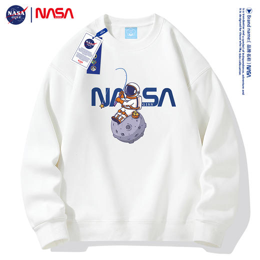 NASA 加绒款卫衣集合 男女同款 加绒加厚 慵懒显瘦 多款可选 商品图9