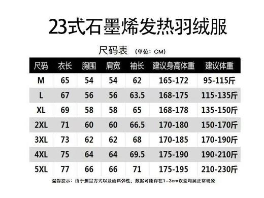 【新款石墨烯发热羽绒服】新款鸭绒冬季石墨烯羽绒服03h 商品图5