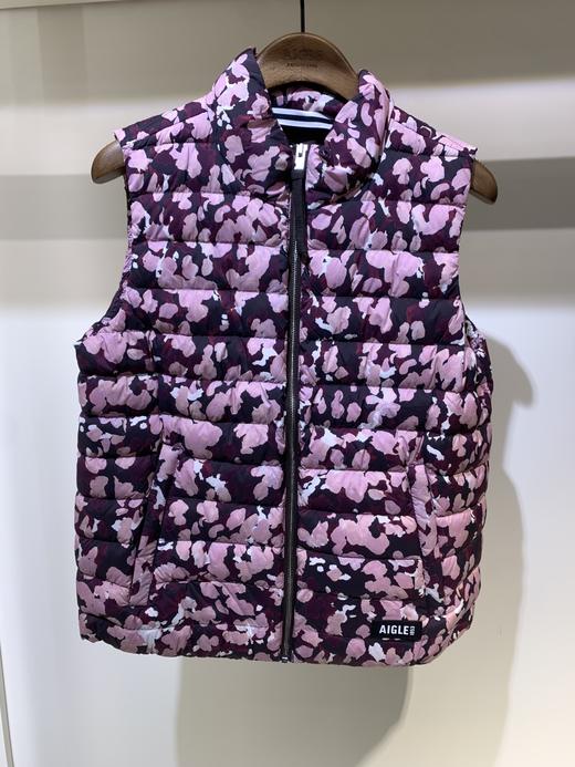法国AIGLE女羽绒马甲季节印花AE291 商品图0