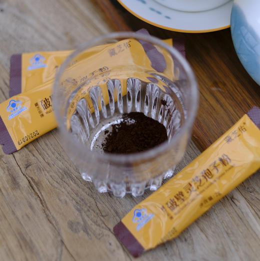 川农蒋教授种植研发，低温破壁，破壁率高达98%，提高人体免疫力，九大仙草之首，三萜9.05g/100g/盒2g*50袋 商品图6