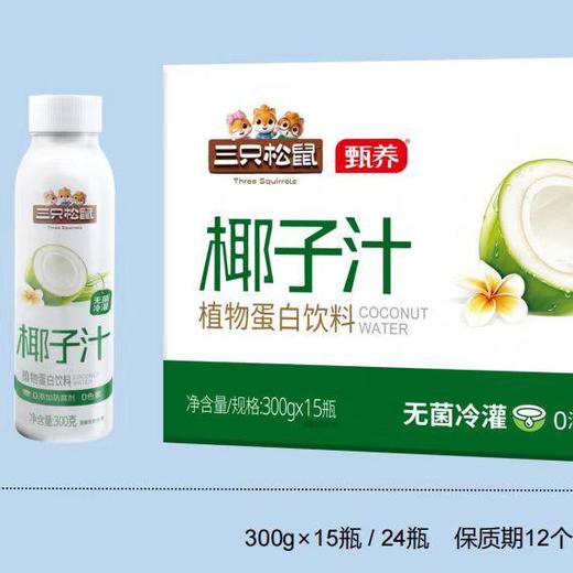 三只松鼠椰子汁300g【JYQGY】 商品图1