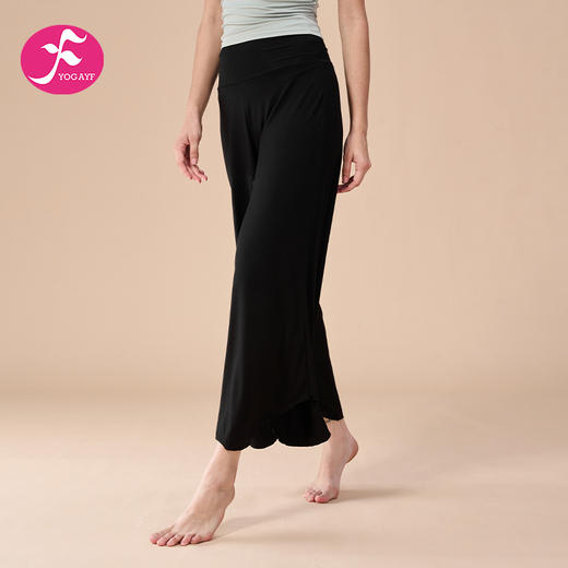 一梵新款音乐流浮云瑜伽长裤中式美学舞蹈阔腿休闲瑜伽裤子 商品图6