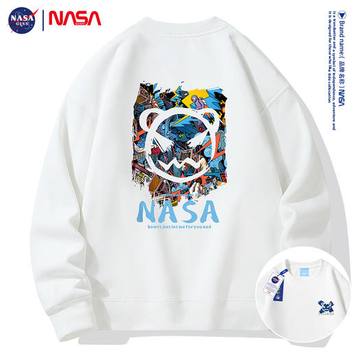 NASA 加绒款卫衣集合 男女同款 加绒加厚 慵懒显瘦 多款可选 商品图11