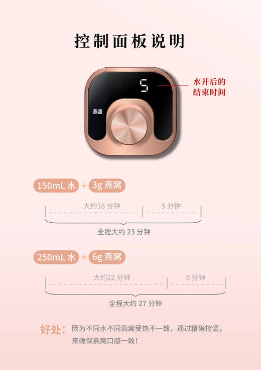 全自动鲜炖燕窝机 商品图1