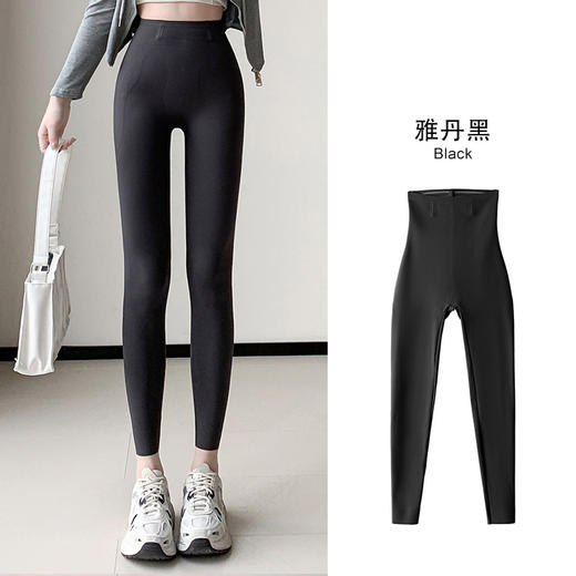 TZW-黑金葫芦裤无尴尬线芭比裤不掉档打底裤女外穿紧身春秋薄款瑜伽裤 商品图6