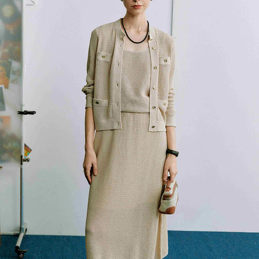 【顺丰包邮】80429 洛诗琳和纸纯天然植物纤维制纸感纱香风外套356 商品图1