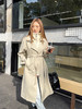 反领假两件撞色长风衣 9521010074 商品缩略图3