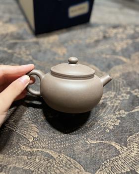 原矿青灰泥巨轮水平壶