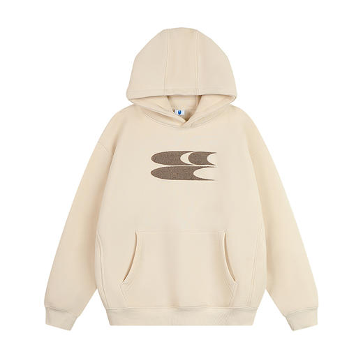 CryingCenter 奶油牙刷logo加绒短版连帽卫衣 哭喊中心 商品图9