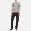 AMI 男士徽标刺绣棉质圆领短袖T恤 灰色 BFUTS001 724 055 商品缩略图3