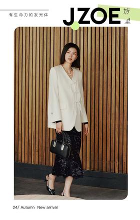 族里J.ZOE女装 时尚中式西装外套9E33W7457