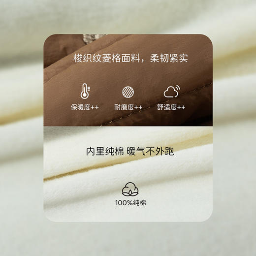 贝贝怡童装儿童棉裤小童秋冬保暖加厚长裤子2024冬季新款女童冬装ZB4DK025 商品图6