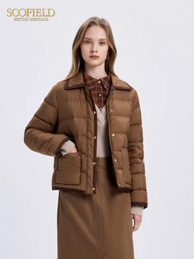 Scofield女装正反两穿轻薄羽绒服