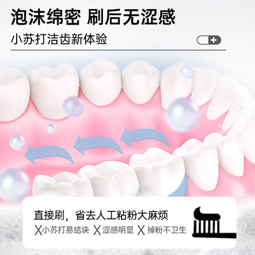 上扬（NVR） 小苏打牙膏 青花薄荷120g+20g 商品图3