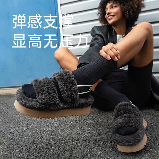 亚束  棉拖鞋  厚底毛毛拖YS2452 商品图1