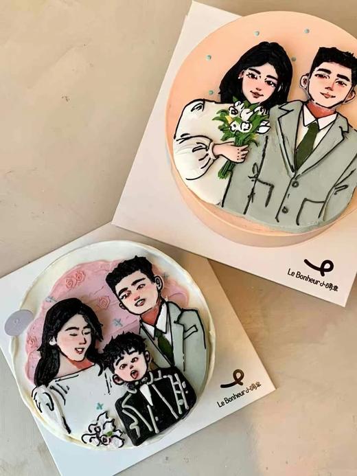 人物手绘定制蛋糕（直接私信客服） 商品图1