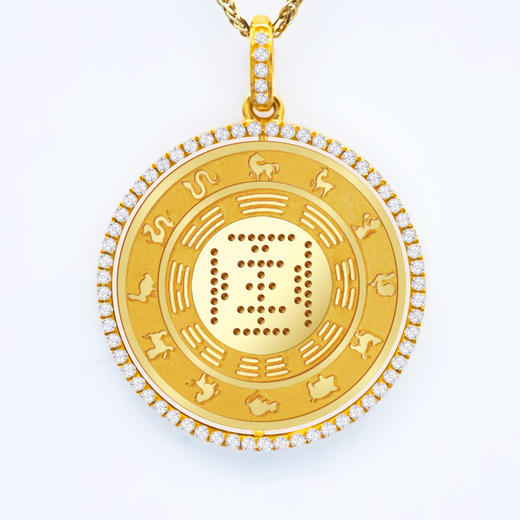 生财有道 吉人天相 项链 商品图6