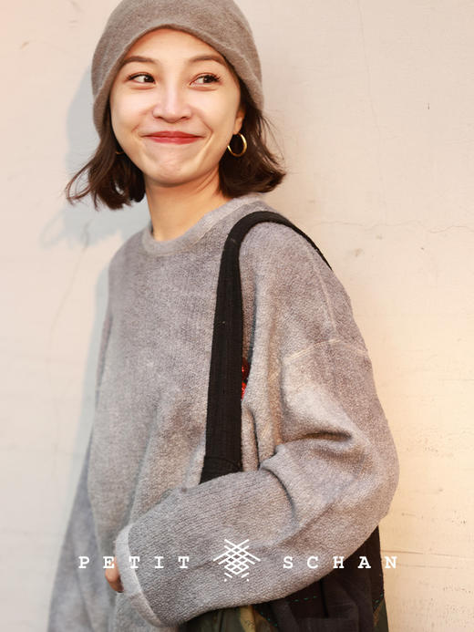 PETIT SCHAN小闪 #072 Natural charms are boundless 风月无边 羊绒小圈纱手工染色冷帽针织帽 商品图4