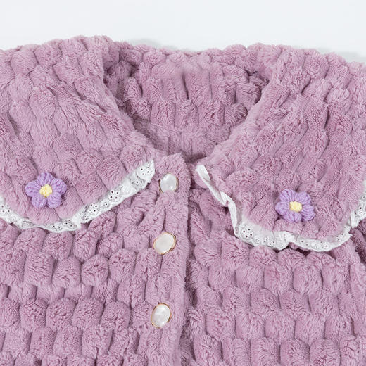 贝贝怡月子服孕妇睡衣套装秋冬孕期产后哺乳家居服透气舒适保暖两件套装ZB4DY007 商品图4