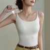 【2件更实惠】冰丝吊带，美背显瘦；自带胸垫，内外皆可穿。无痕设计，透气薄款；长衣遮臀，打底必备。 商品缩略图5