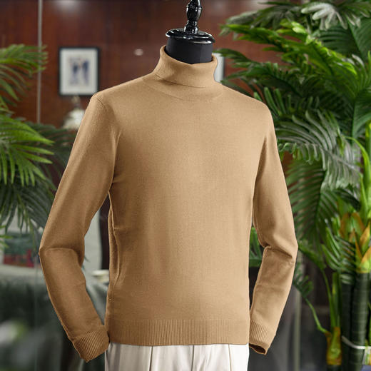 24新款秋冬男士山羊绒/羊毛/桑蚕丝混纺 针织毛衣 多款多色可选 商品图7