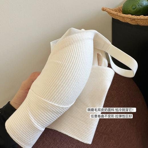 暖肌磨毛肌理纹吊带无痕无钢圈提拉文胸亲肤舒适透气女士内衣 商品图3