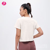 一梵PiMa棉短款侧边开叉宽松 2色短袖瑜伽T恤上衣 商品缩略图11