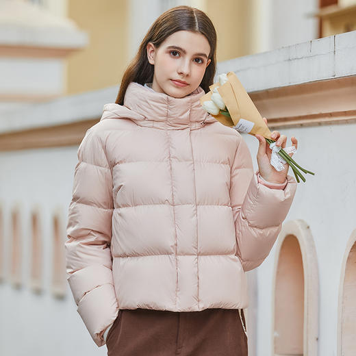 Famecoco范可儿肯豆短款美拉德羽绒服女冬FAB8AJ006 商品图4